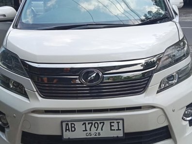 2012 Toyota Vellfire ZG Putih - Jual mobil bekas di DI Yogyakarta