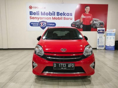 2017 Toyota Agya 1.0L G M/T Merah - Jual mobil bekas di Jawa Barat