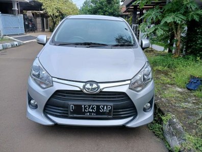 2019 Toyota Agya 1.2L G M/T Silver - Jual mobil bekas di Jawa Barat