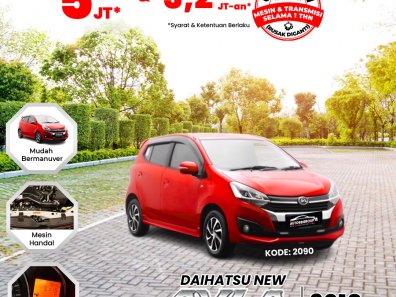 2018 Daihatsu Ayla 1.2L R MT DLX Merah - Jual mobil bekas di Kalimantan Barat