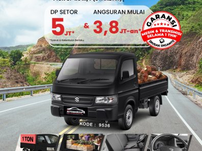 2022 Suzuki Carry Pick Up Flat-Deck Hitam - Jual mobil bekas di Kalimantan Barat