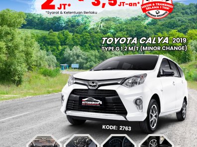 2019 Toyota Calya G MT Putih - Jual mobil bekas di Kalimantan Barat