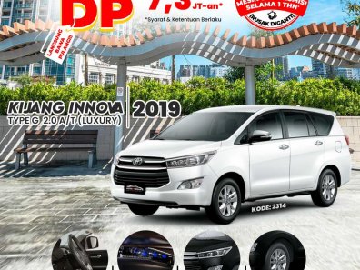 2019 Toyota Kijang Innova 2.0 G Putih - Jual mobil bekas di Kalimantan Barat