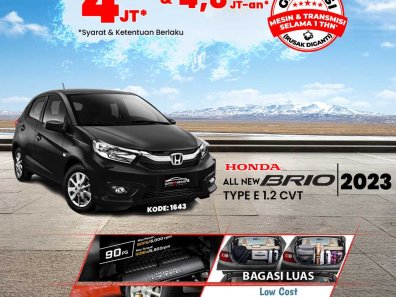 2023 Honda Brio E CVT Hitam - Jual mobil bekas di Kalimantan Barat