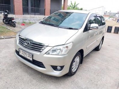 2013 Toyota Kijang Innova 2.4G Silver - Jual mobil bekas di DKI Jakarta