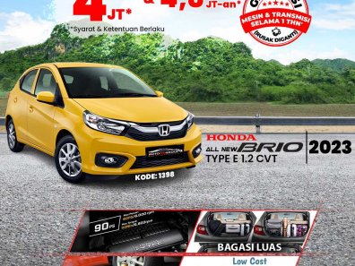 2023 Honda Brio E CVT Kuning - Jual mobil bekas di Kalimantan Barat