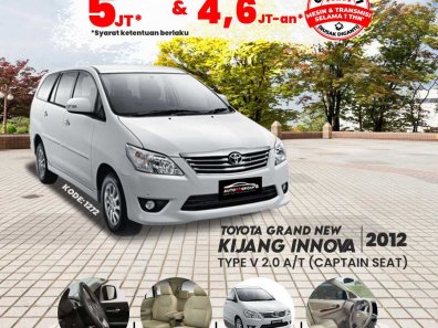 2012 Toyota Kijang Innova V Silver - Jual mobil bekas di Kalimantan Barat