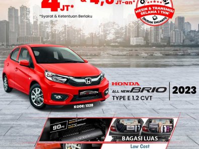 2023 Honda Brio E CVT Merah - Jual mobil bekas di Kalimantan Barat