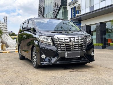 2015 Toyota Alphard 2.5 X A/T Hitam - Jual mobil bekas di DKI Jakarta