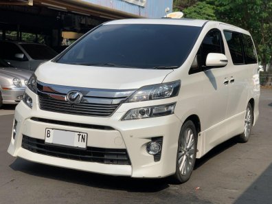 2014 Toyota Vellfire ZG Putih - Jual mobil bekas di DKI Jakarta