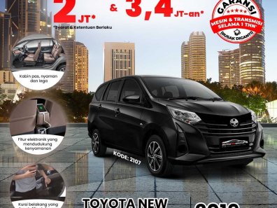 2019 Toyota Calya E MT Hitam - Jual mobil bekas di Kalimantan Barat