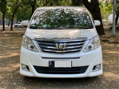 2012 Toyota Alphard G Putih - Jual mobil bekas di DKI Jakarta