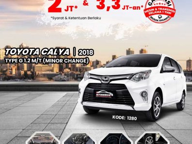 2018 Toyota Calya G MT Putih - Jual mobil bekas di Kalimantan Barat