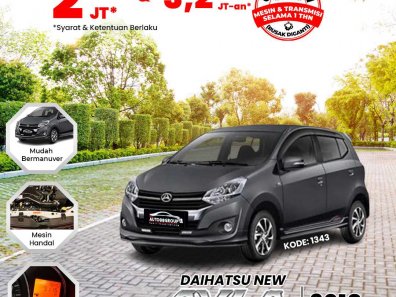 2018 Daihatsu Ayla 1.2L R MT Abu-abu - Jual mobil bekas di Kalimantan Barat