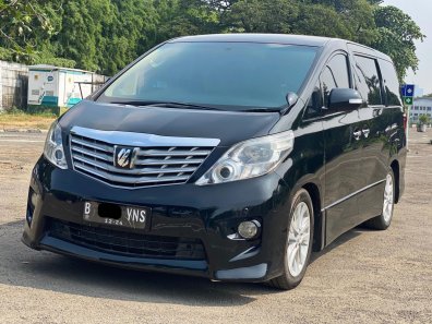 2009 Toyota Alphard 2.4 NA Hitam - Jual mobil bekas di DKI Jakarta