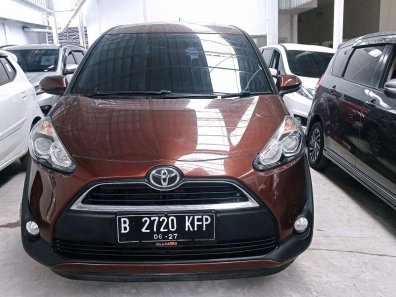2017 Toyota Sienta V Coklat - Jual mobil bekas di Jawa Barat