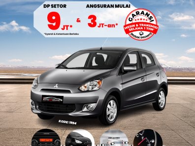 2014 Mitsubishi Mirage EXCEED Abu-abu - Jual mobil bekas di Kalimantan Barat