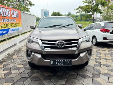 2016 Toyota Fortuner 2.4 VRZ AT Coklat - Jual mobil bekas di Jawa Barat