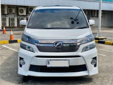 2014 Toyota Vellfire ZG Putih - Jual mobil bekas di DKI Jakarta