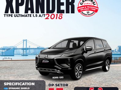 2018 Mitsubishi Xpander Ultimate A/T Hitam - Jual mobil bekas di Kalimantan Barat