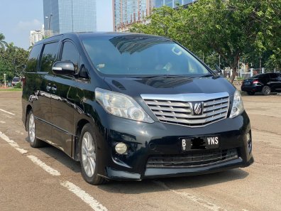 2009 Toyota Alphard S Hitam - Jual mobil bekas di DKI Jakarta