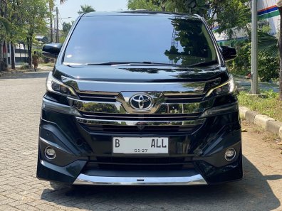 2016 Toyota Vellfire G Limited Hitam - Jual mobil bekas di DKI Jakarta