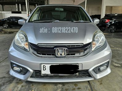 2017 Honda Brio Satya E CVT Silver - Jual mobil bekas di Jawa Barat