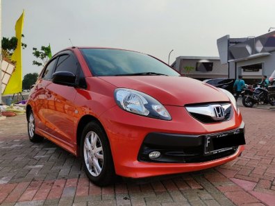 2015 Honda Brio Satya E Orange - Jual mobil bekas di Banten