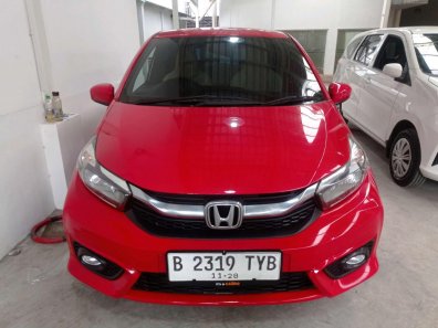 2018 Honda Brio Satya E Merah - Jual mobil bekas di Banten