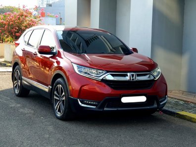 2017 Honda CR-V 1.5L Turbo Prestige Merah - Jual mobil bekas di DKI Jakarta