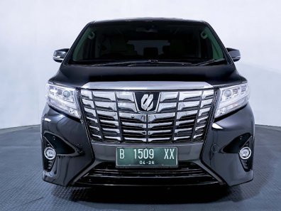 2017 Toyota Alphard 2.5 G A/T Hitam - Jual mobil bekas di Banten