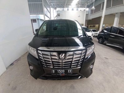 2017 Toyota Alphard 2.5 G A/T Hitam - Jual mobil bekas di Banten