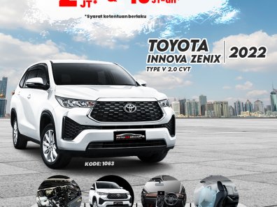 2022 Toyota Kijang Innova V Putih - Jual mobil bekas di Kalimantan Barat