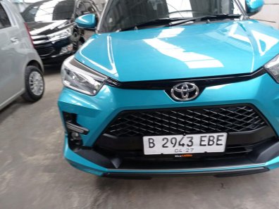 2022 Toyota Raize 1.0T GR Sport CVT (One Tone) Biru langit - Jual mobil bekas di Banten