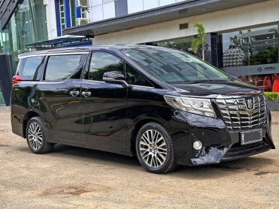 2015 Toyota Alphard 2.5 X A/T Hitam - Jual mobil bekas di DKI Jakarta