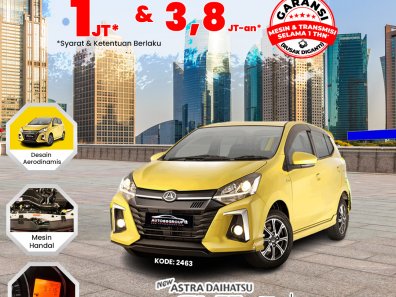 2022 Daihatsu Ayla 1.2L R MT Kuning - Jual mobil bekas di Kalimantan Barat