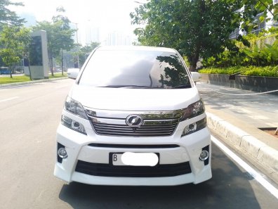 2014 Toyota Vellfire ZG Putih - Jual mobil bekas di DKI Jakarta