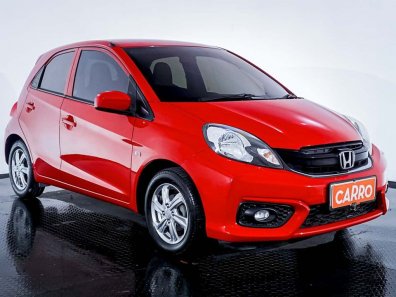 2017 Honda Brio E CVT Merah - Jual mobil bekas di Banten