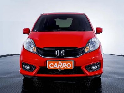 2017 Honda Brio Satya E Merah - Jual mobil bekas di DKI Jakarta