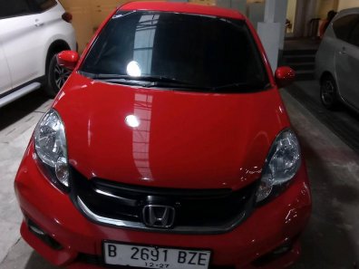 2017 Honda Brio Satya E Merah - Jual mobil bekas di DKI Jakarta