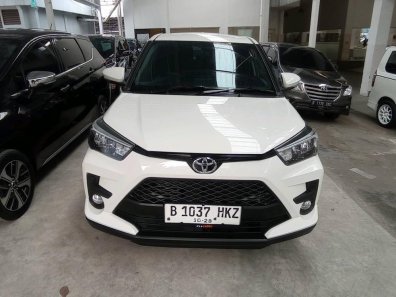 2023 Toyota Raize 1.0T G CVT One Tone Putih - Jual mobil bekas di DKI Jakarta