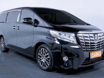 2017 Toyota Alphard 2.5 G A/T Hitam - Jual mobil bekas di DKI Jakarta