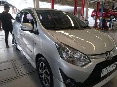 2019 Toyota Agya 1.2L G A/T Silver - Jual mobil bekas di Banten