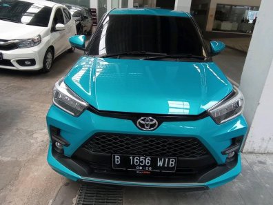 2021 Toyota Raize 1.0T GR Sport CVT (One Tone) Biru langit - Jual mobil bekas di Banten