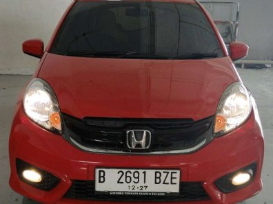 2017 Honda Brio Satya E Merah - Jual mobil bekas di Jawa Barat