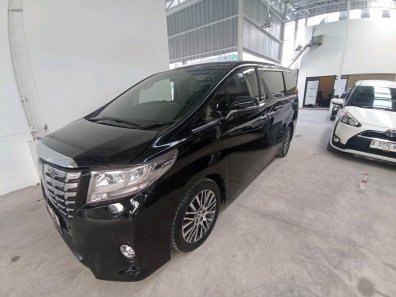 2017 Toyota Alphard 2.5 G A/T Hitam - Jual mobil bekas di DKI Jakarta