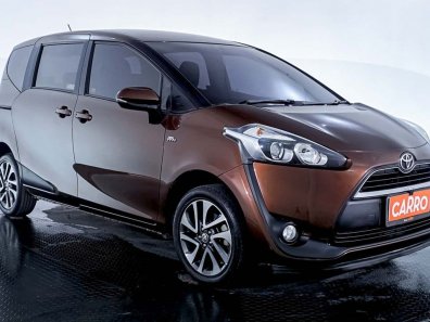 2017 Toyota Sienta V Coklat - Jual mobil bekas di DKI Jakarta