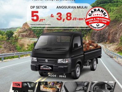 2022 Suzuki Carry Pick Up Flat-Deck Hitam - Jual mobil bekas di Kalimantan Barat