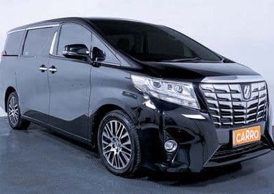 2017 Toyota Alphard 2.5 G A/T Hitam - Jual mobil bekas di Jawa Barat