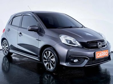 2018 Honda Brio Rs 1.2 Automatic Abu-abu - Jual mobil bekas di Jawa Barat